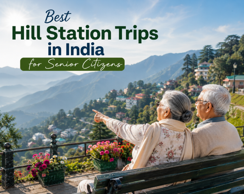 8 Most Peaceful Hill Stations in India Perfect for Senior Travellers!!