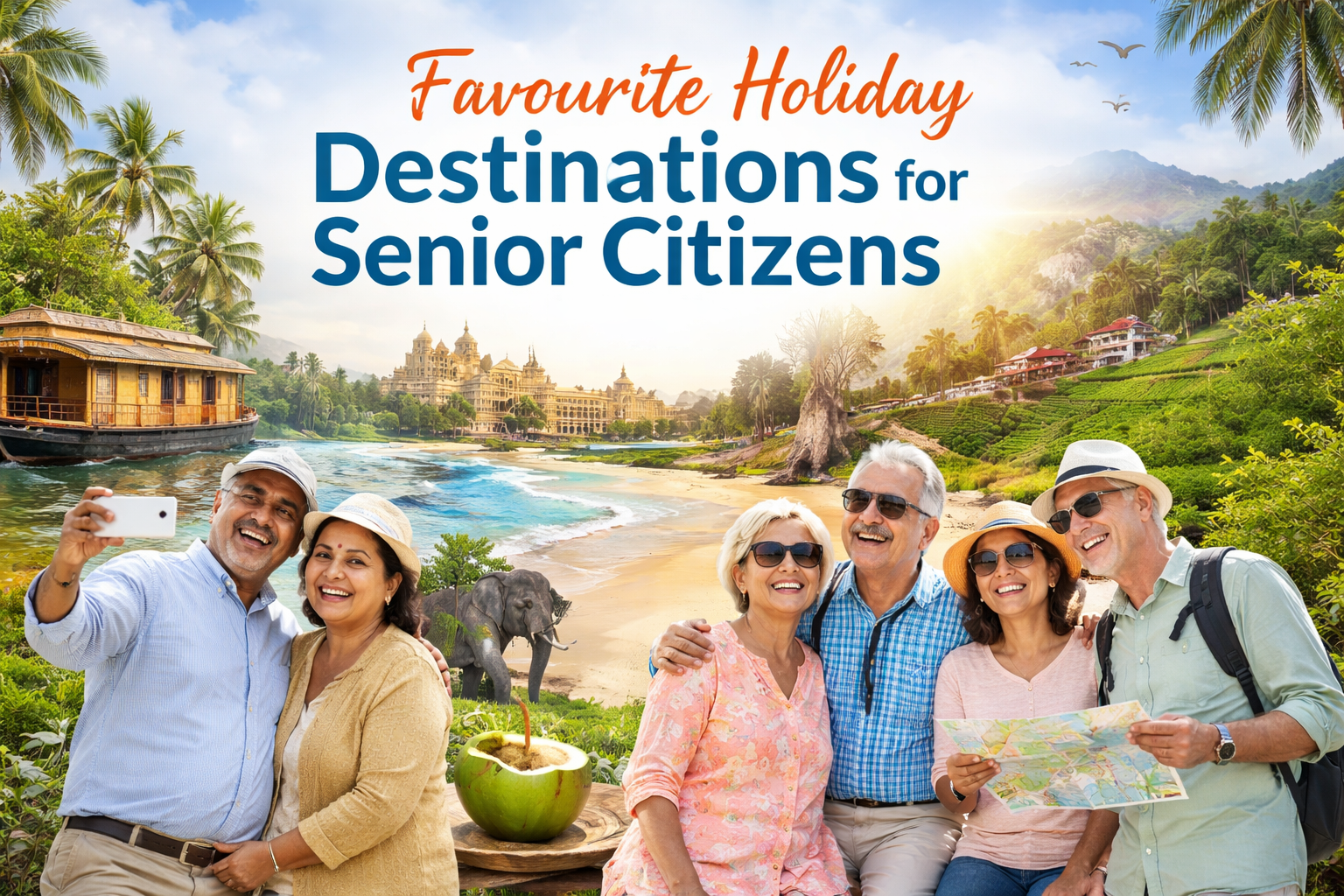 Retirement Is Your Time: 10 Destinations Where Senior Citizen Travel!!